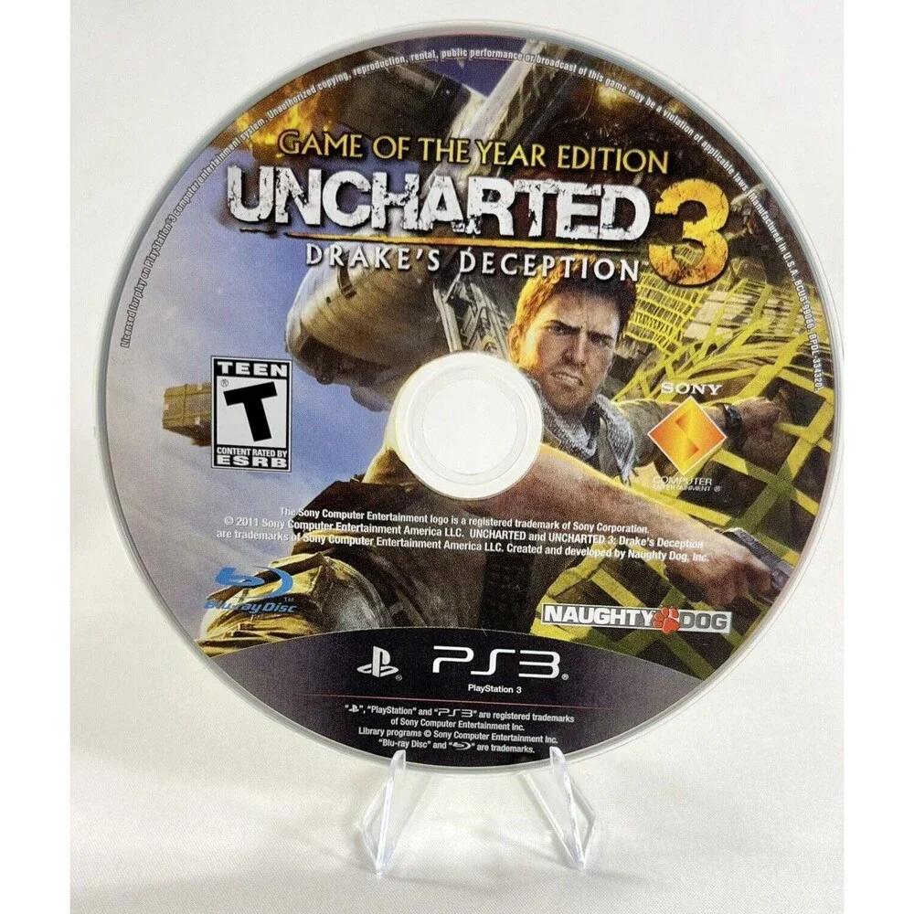 Uncharted 3 Drakes Deception Sony PlayStation 3 Tested